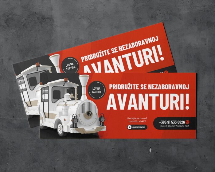 Lov na tartufe vlakić